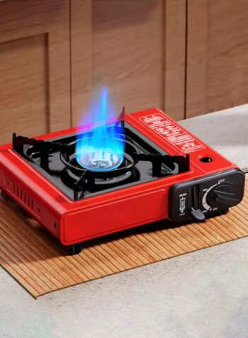 بوتجاز محمول شعلة واحدة خفيف للسفر ورحلات التخييم