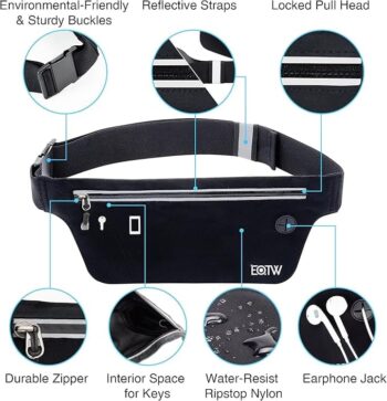شنطة وسط للجري - Running Waist Bag