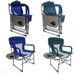 mini foldable chair with table front