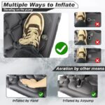 Outdoor Camping Sleeping Pad Inflatable Mattress with Pillows Ultralight Air Mat