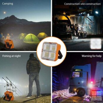 كشاف رباعي بالطاقة الشمسية