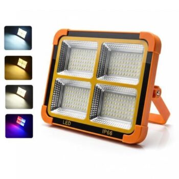 كشاف مربع كبير بالطاقة الشمسية - Large square solar floodlight