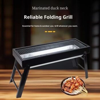 شواية فحم مستطيلة عرض 58 - Rectangular charcoal grill 58 cm wide