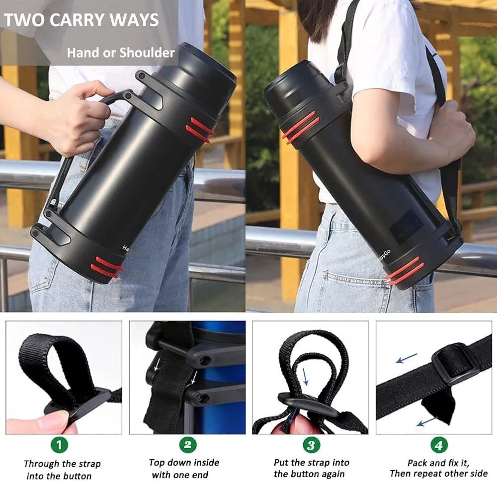 ترمس رحلات 2 لتر - 2-Liter Travel Thermos1115