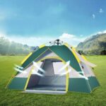 خيمة أوتوماتيك ثنائية بتندة - Two-person tent with an awning 1 خيمة ثنائية بتندة 2
