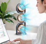 مروحة مكتب ثلاثية - Triple desk fan 1 مروحة مكتب ثلاثية6