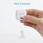 شاحن بمنفذ USB متوافق مع آيفون 14 و13 و12 و11 وXS وXR و8 و7 و6 وآيباد، بمنفذ واحد، 20 واط، شحن سريع ونقل بيانات