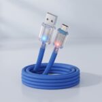 كابل شحن ونقل بيانات من (USB-A) إلى MICRO بمؤشر LED4