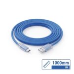 كابل شحن ونقل بيانات من (USB-A) إلى MICRO بمؤشر LED4