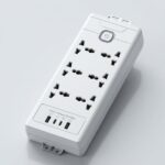 مشترك كهرباء مع 4 منافذ شحن سريعة (USB & Type-C)5