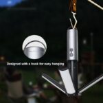 مصباح تخييم تلسكوبي متعدد الاستخدامات – multi camping telescopic light1