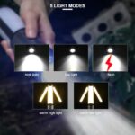 مصباح تخييم تلسكوبي متعدد الاستخدامات – multi camping telescopic light1